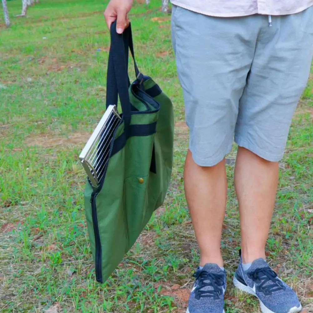 

Oxford Cloth Picnic Apron Storage Portable Hand Bag Multifunctional Outdoor Camping Picnic BBQ Storage Pouch Bag with zipper