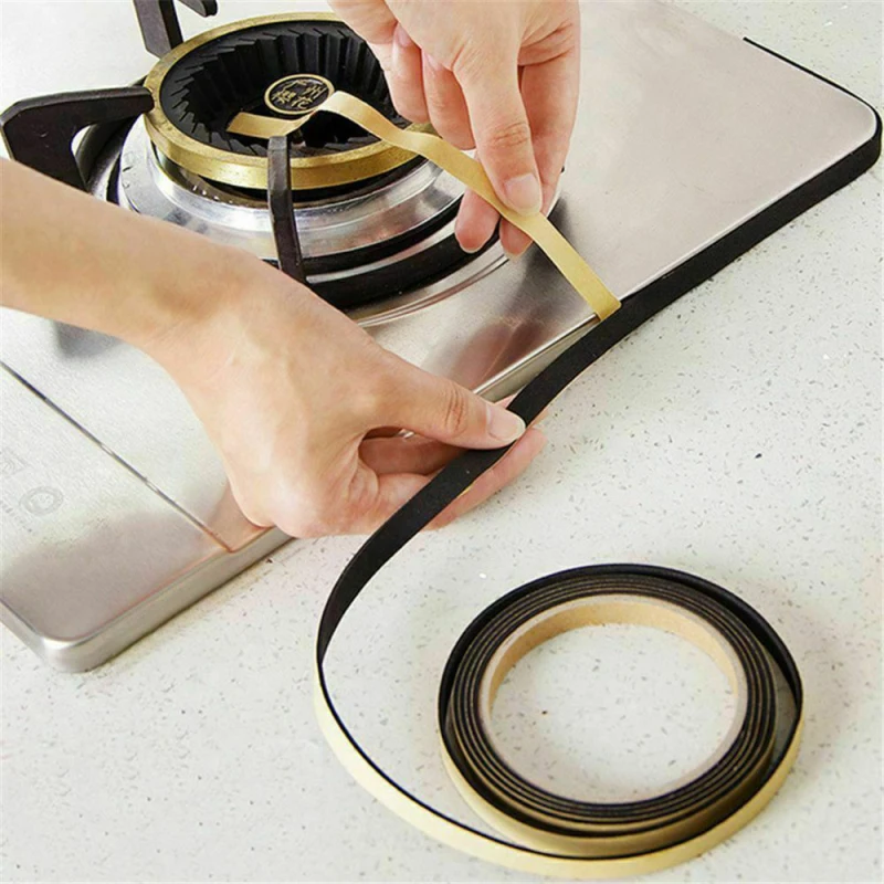 1 рулон самоклеящаяся лента для защиты кухонной раковины от пыли и масла |