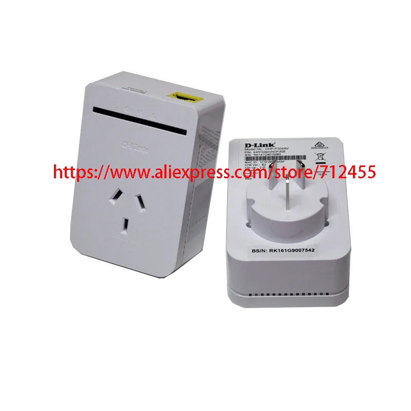 0.95New 500 Мбит/с адаптер для HomePlug сквозной IPTV PLC STB DVB HTPC маршрутизатор европейская