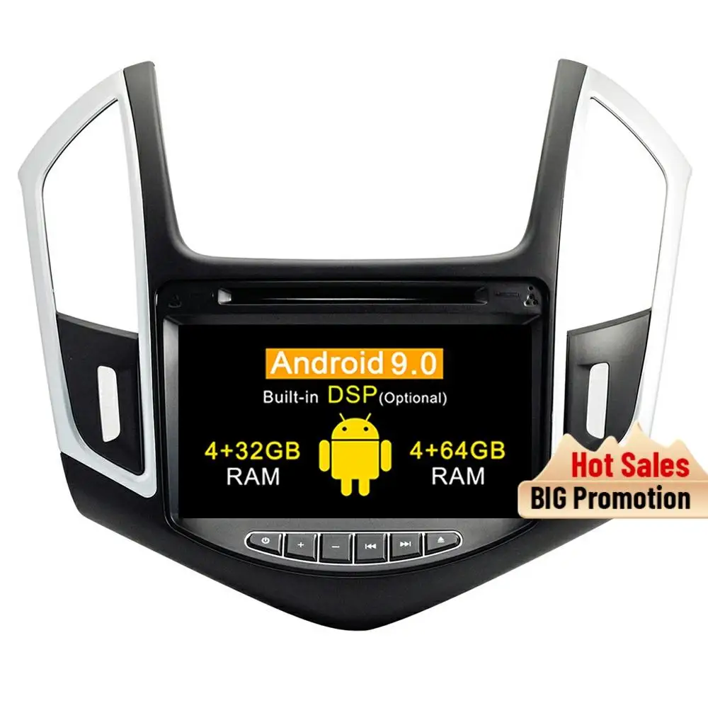 Android 9 0 автомобильный dvd gps плеер для Chevrolet Cruze 2013 2014 2015 DSP радио навигация Поддержка