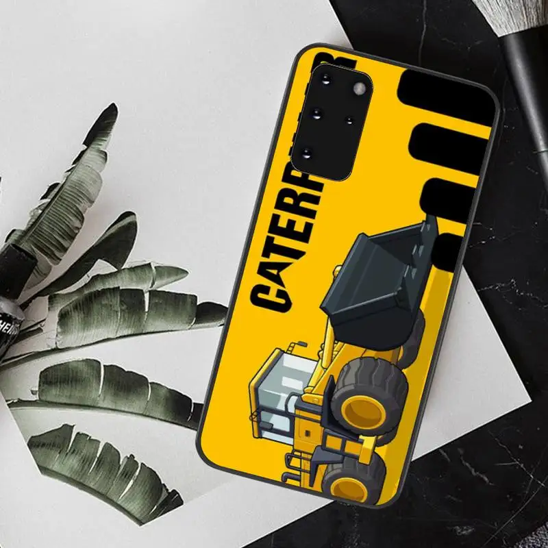 Мягкий чехол для телефона PENGHUWAN Caterpillar с пользовательским фото Samsung S20 plus Ultra S6 S7 edge