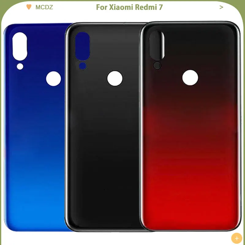 Новый чехол с аккумулятором 7 для Xiaomi Redmi задняя крышка Корпус задней двери |