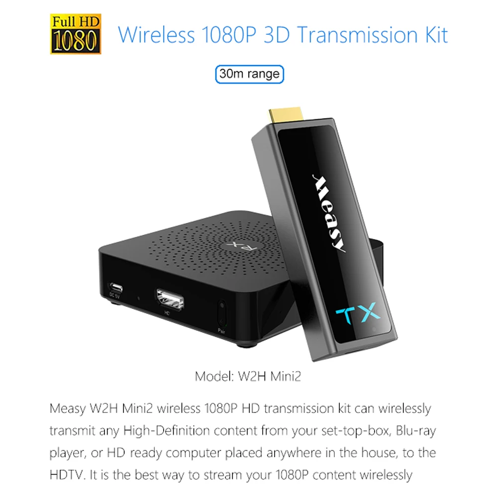 Беспроводной 60 ГГц Hdmi совместимый передатчик приемник 30 м Hd 1080p УДЛИНИТЕЛЬ Видео