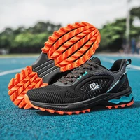 mens running shoes fashion breathable sneakers high quality no slip jogging shoes outdoor hard wearing comfortable sports shoes