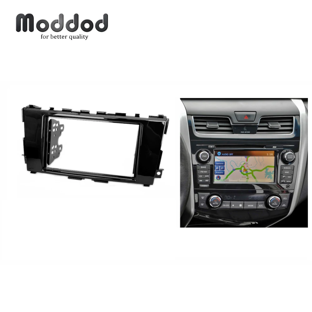 Двойная Din радиопанель для NISSAN Teana Altima 2012 + DVD приборная панель стереопанель