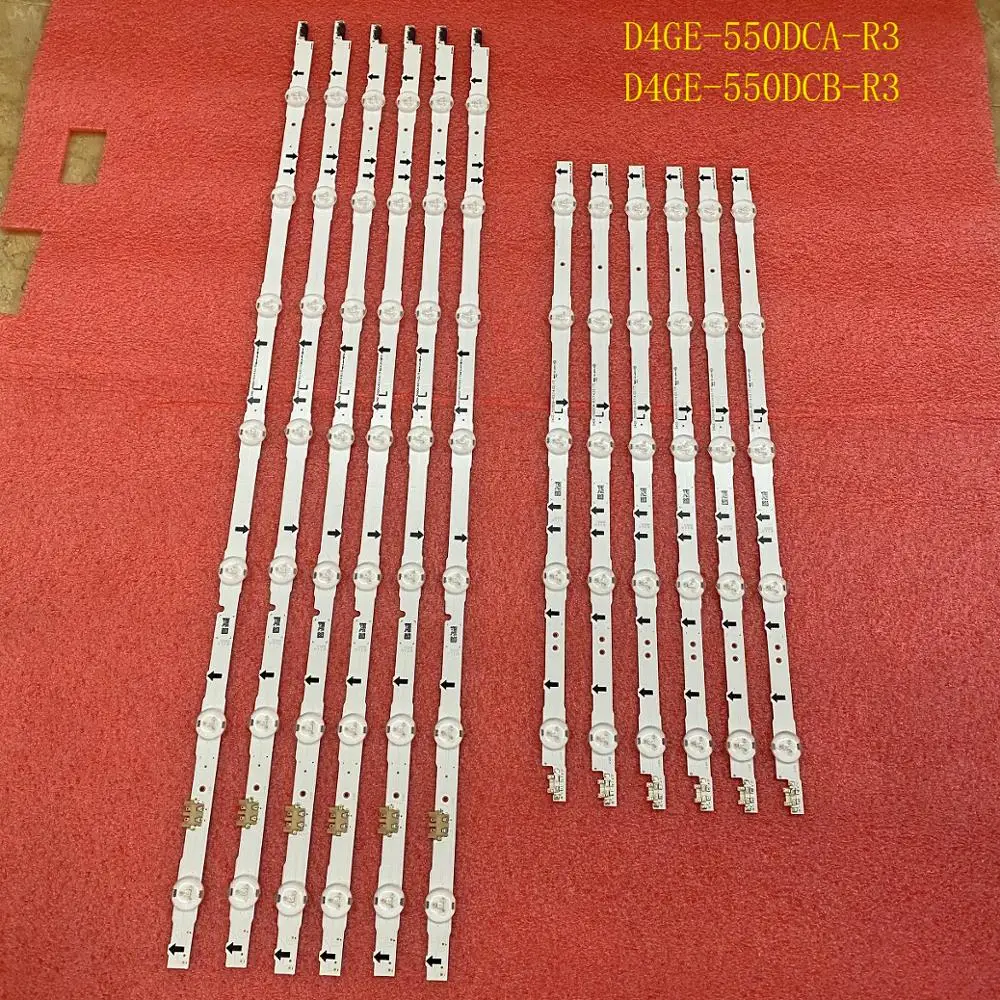 Светодиодная лента для подсветки Samsung UE55H5500 UE55H6200 UE55H6400 UE55H6500 UE55H6290 UE55J5100 UE55J5200 UE55J5600