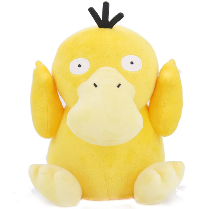 Kawaii Pikachu Charmander Squirtle Bulbasaur Lapras плюшевая кукла мягкая качественная Игрушка Аниме игровой периферический продукт подарки - Цвет: Psyduck 25cm