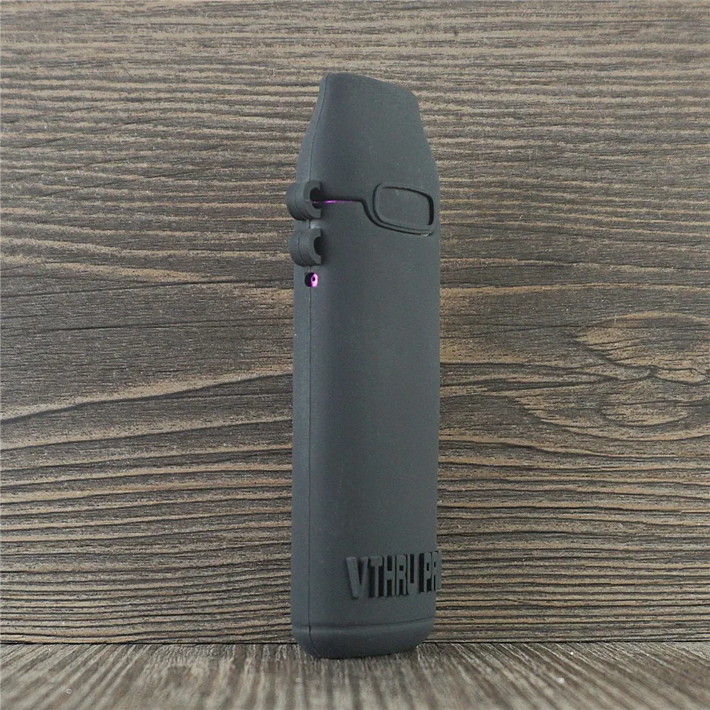 new arrival matte silicone rubber cover bag case for voopoo vthru pro vthru pro black clear hot sale free global shipping
