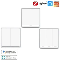tuya zigbee smart switch 123 gang smart home automation control compatiable with alexa google home assistant