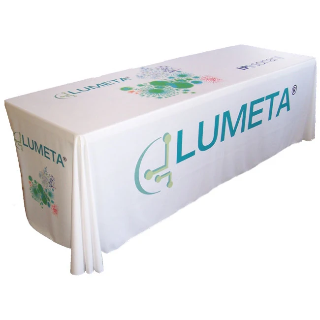 

8ft Custom printing Customized Table Cover, Table throw, Tablecloths, Table runner,exhibition trade show Company logo