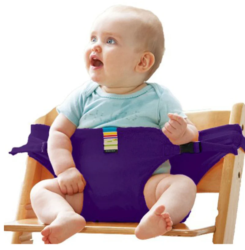 Портативный стул для младенцев обеденный ремень безопасности эластичный