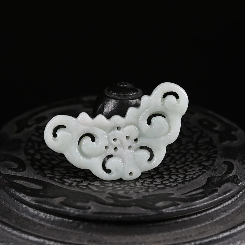 Объемные подвески в форме бабочки из натурального камня 1 шт. 28*50 мм бусины