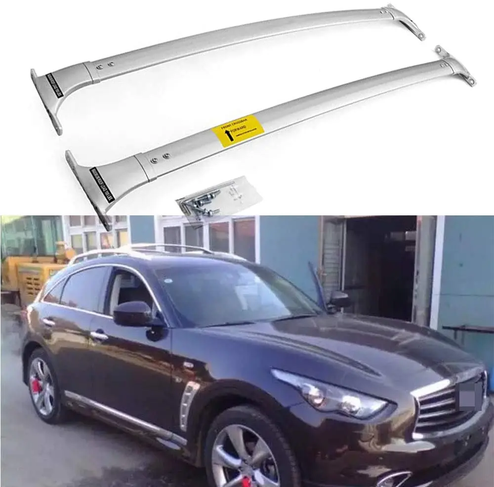 2 шт. перекладины поперечные рельсы на крышу багажник рейка для Infiniti FX 35 37 50 QX70 2009