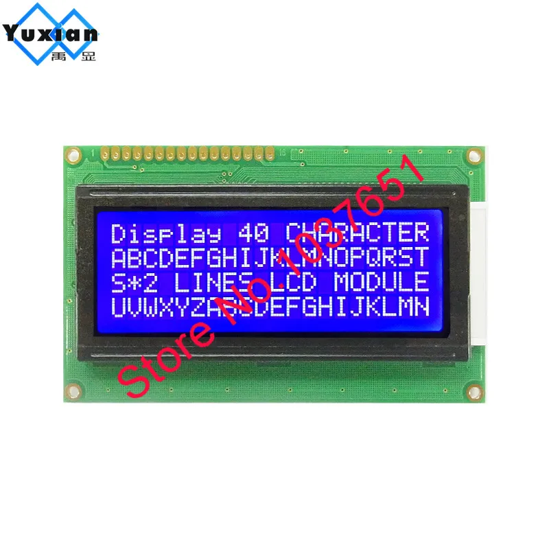 2 шт, русский кириллица, язык 20*4 204 2004A, ЖК-дисплей, модуль, синий WH2004A-TMI-CT#, промышленный ЖК-дисплей