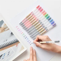 12pcs lot 0 5mm colored gel ink pen marker school office supply student writing tool anime art drawing stationery creative gift