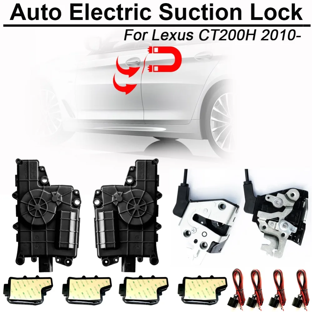 

CARBAR Smart Auto Electric Suction Door Lock for Lexus CT CT200H 2010- Automatic Soft Close Door Super Silence Car Vehicle Door