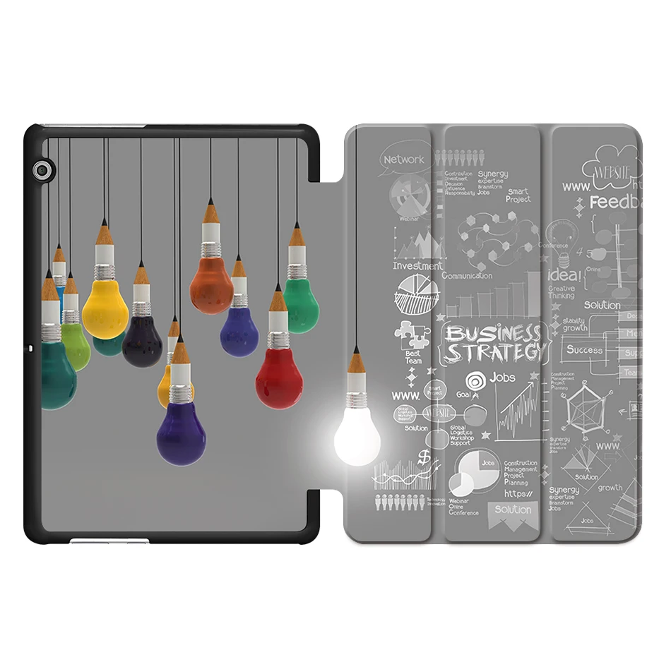 HW16 MTT чехол для huawei MediaPad T3 10 дюймов AGS-L09 AGS-L03 из искусственной кожи флип чехол для планшета huawei Honor Play Pad 2 9,6 Funda - Цвет: HW16