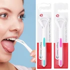 Скребок для языка, очиститель для ухода за полостью рта, скребок для языка, щетка для сохранения свежего дыхания, покрытие для языка, инструменты для гигиены полости рта, уход за здоровьем