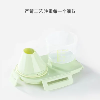 Пластиковая кормушка для домашних животных контейнер хранения пищевых