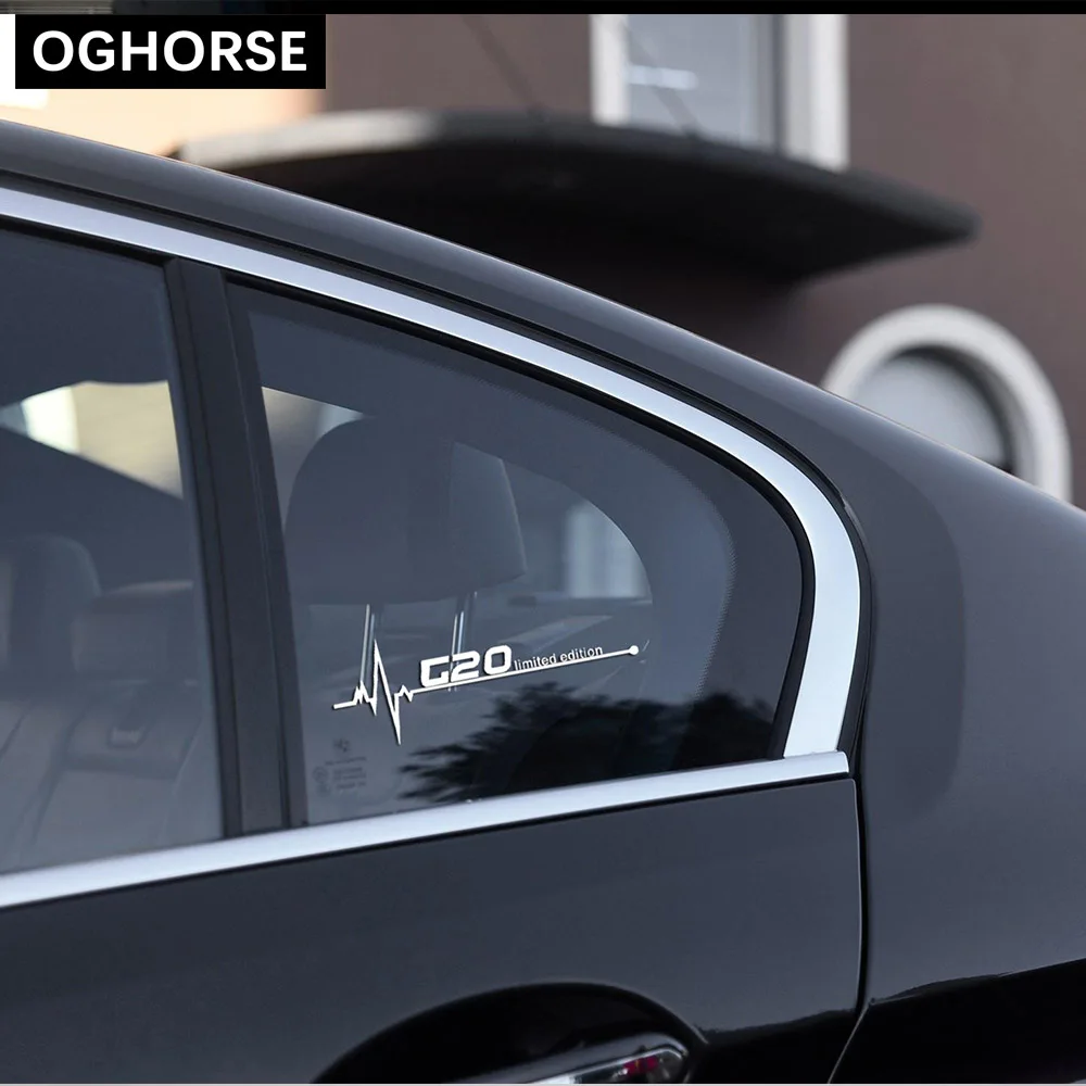 2 шт. автомобильные наклейки на окна BMW 3 5 серии G20 G30|Наклейки автомобиль| |