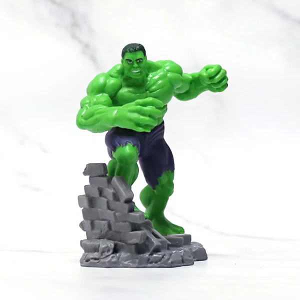 

Bulk Pack Marvel Avengers Hulk Fighter Doll Gifts Toy Model Anime Figures Favorites Collect Ornaments