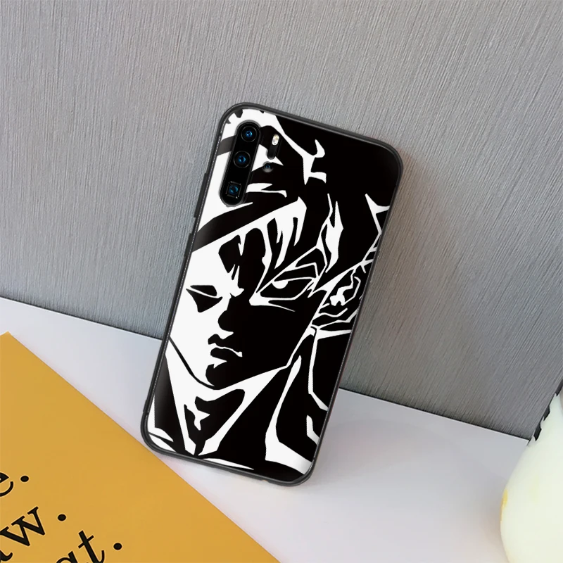 Черно белые художественные картины черные силиконовые чехлы для huawei Y6 Y7 Y9 Prime 2018