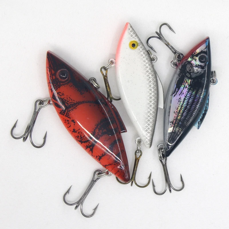 5pcs 3D Fishing Lure Set Artificial Hard Baits With Treble Hook Eyes Sinking Wobbler Tackles Accessori AHPU | Спорт и развлечения