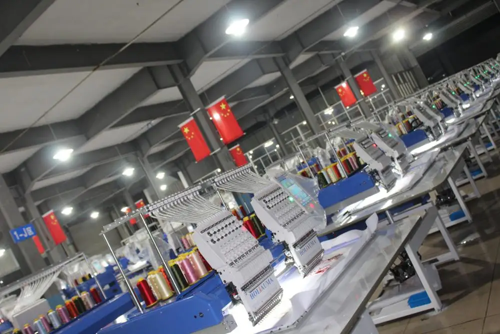 Гуанчжоу вышивальная машина с компьютерным управлением HO1502H Высокоскоростной