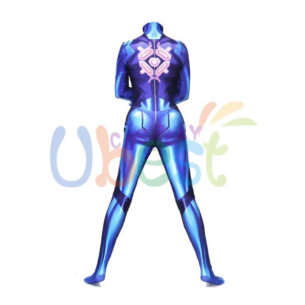 Костюм для косплея Metroid Zero костюм самуса комбинезон с 3D принтом | Тематическая