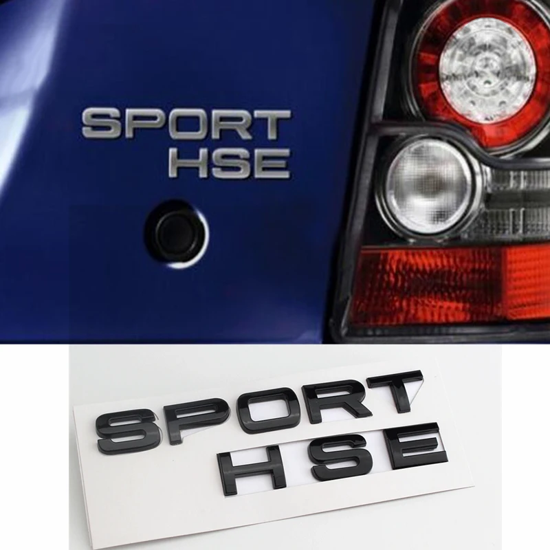 Логотип для багажника Land Rover Range с надписью Sport Hse | Автомобили и мотоциклы