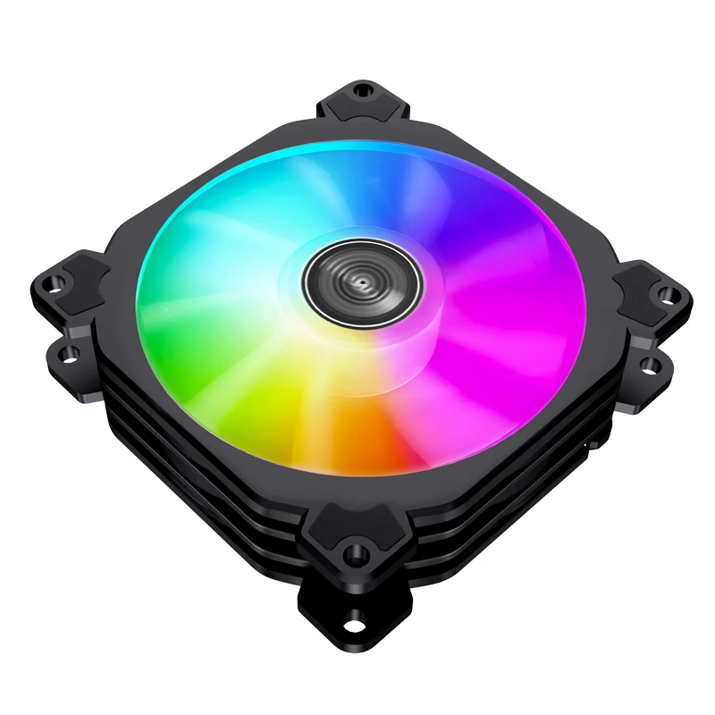 Jonsbo 9 см чехол вентилятор 5v ARGB синхронизации адресуемых RGB 92 мм PWM 4pin тихий шасси