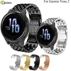 Ремешок из нержавеющей стали 22 мм для Garmin Venu 2  Ticwatch Pro3  Garmin Vivoactive 4 ремешок браслет аксессуары браслет ремень