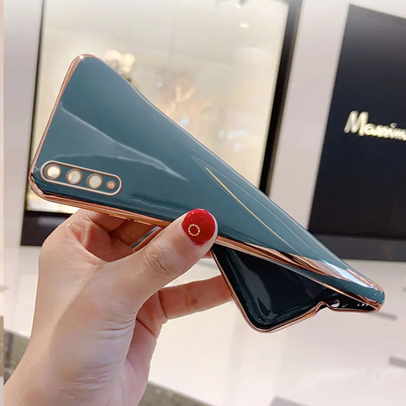 Luxury Silicone Case For Vivo V17 Neo phone Case For Vivo V17 Cover Shockproof Fundas Ring Stand Holder Case Vivo V17 Neo S1 pro