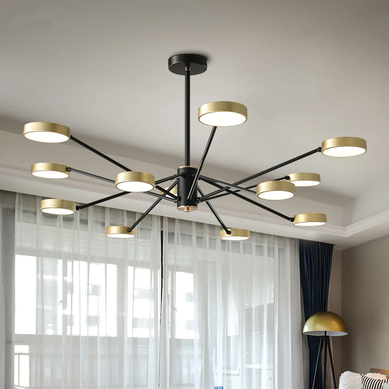 Скандинавский светильник потолочный s для гостиной Ретро Лофт винтажный