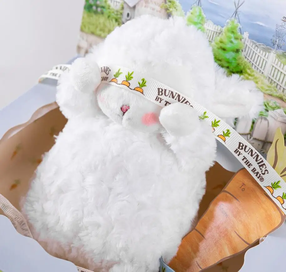 2020 чистая красная Взрывная модель зайчики ягненок кукла успокаивает плюшевая