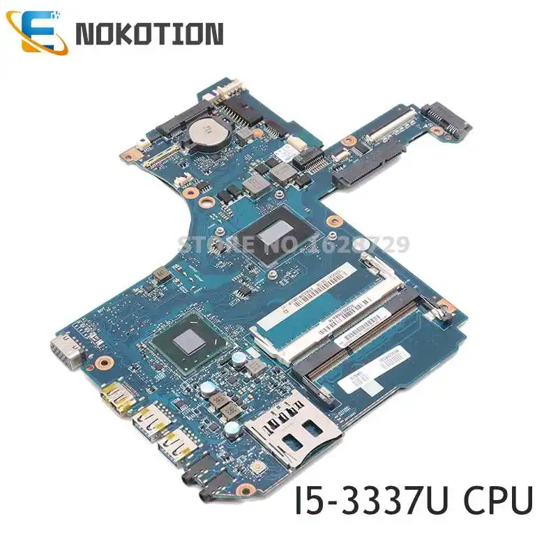 NOKOTION VGFT MB Rev 2 1 H000056020 для TOSHIBA Satellite P55 S50T L50 L55 Материнская плата ноутбука I5 3337U