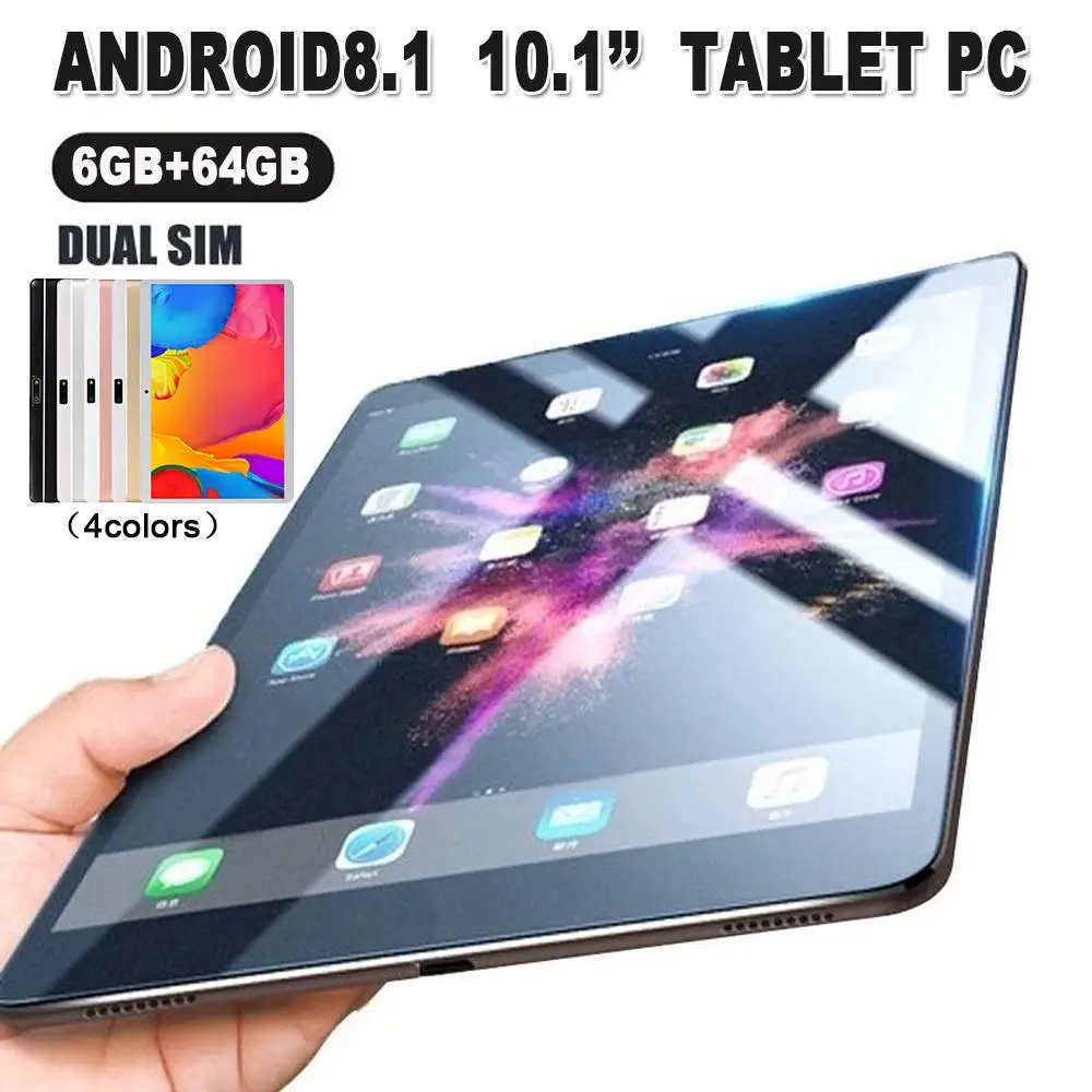 

Планшет на Android 10,1, восемь ядер, экран 10,0 дюйма, 8 ГБ + 128 ГБ