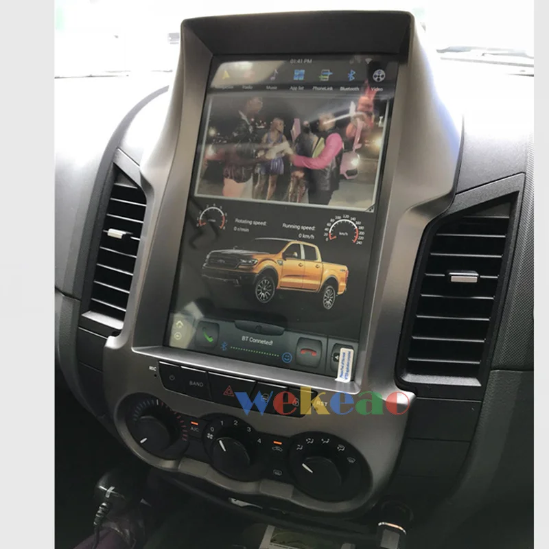 wekeao 12 1 vertical screen tesla style android 10 for ford ranger f250 car radio automotivo gps car dvd multimedia player 5g free global shipping