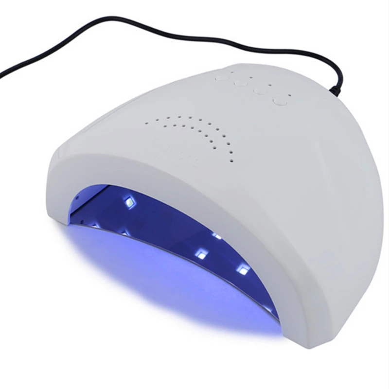 Лампа УФ/LED профессиональная для сушки гель лака сушилка с автоматическим