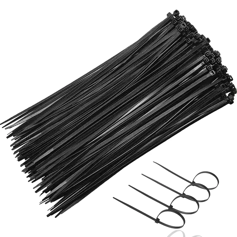 

100 Pcs Nylon Cable Tie Self-Locking Plastic Wire Zip ,Winding Cable