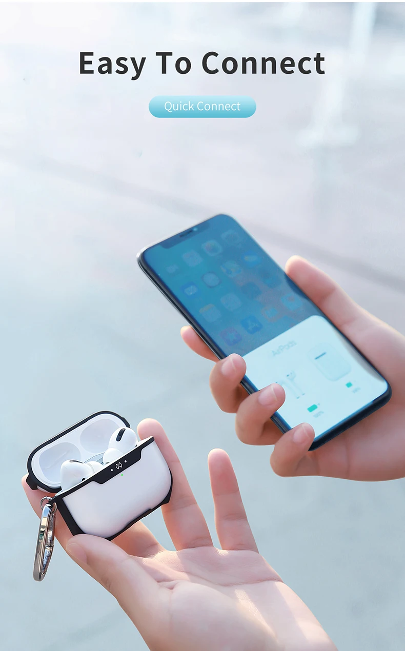 Для Apple AirPods Pro Чехол беспроводной Bluetooth чехол для наушников прозрачный чехол защитный для Airpod 3 Пылезащитная крышка