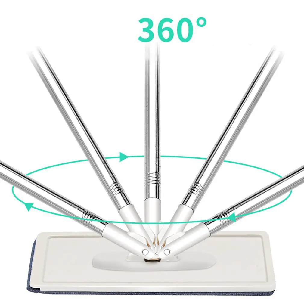 2в1 плоское выдавливающее ведро с автоматическим отжимом швабры избегайте мытья