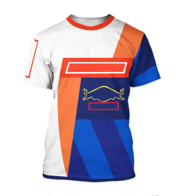 

F1 racing T-shirt, men's and women's F1 car quick-drying short sleeves, the same style is customized