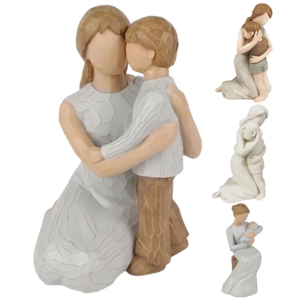 

New Style Romantic Mother Figure Delicate Memorable Resin Hand-Painted Statue Room Decoration for Gift Home Office Desktop Decor