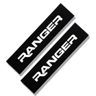 2 шт., накладки на автомобильный ремень безопасности для Ford Ranger T6 2008 2017 2018