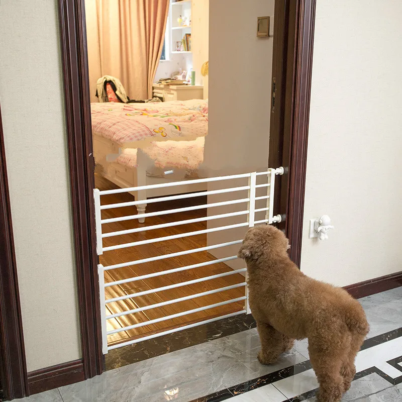 

Household Pet Railing Isolation Door Anti-blocking Cat Dog Fence Indoor Cage Large and Medium-sized s