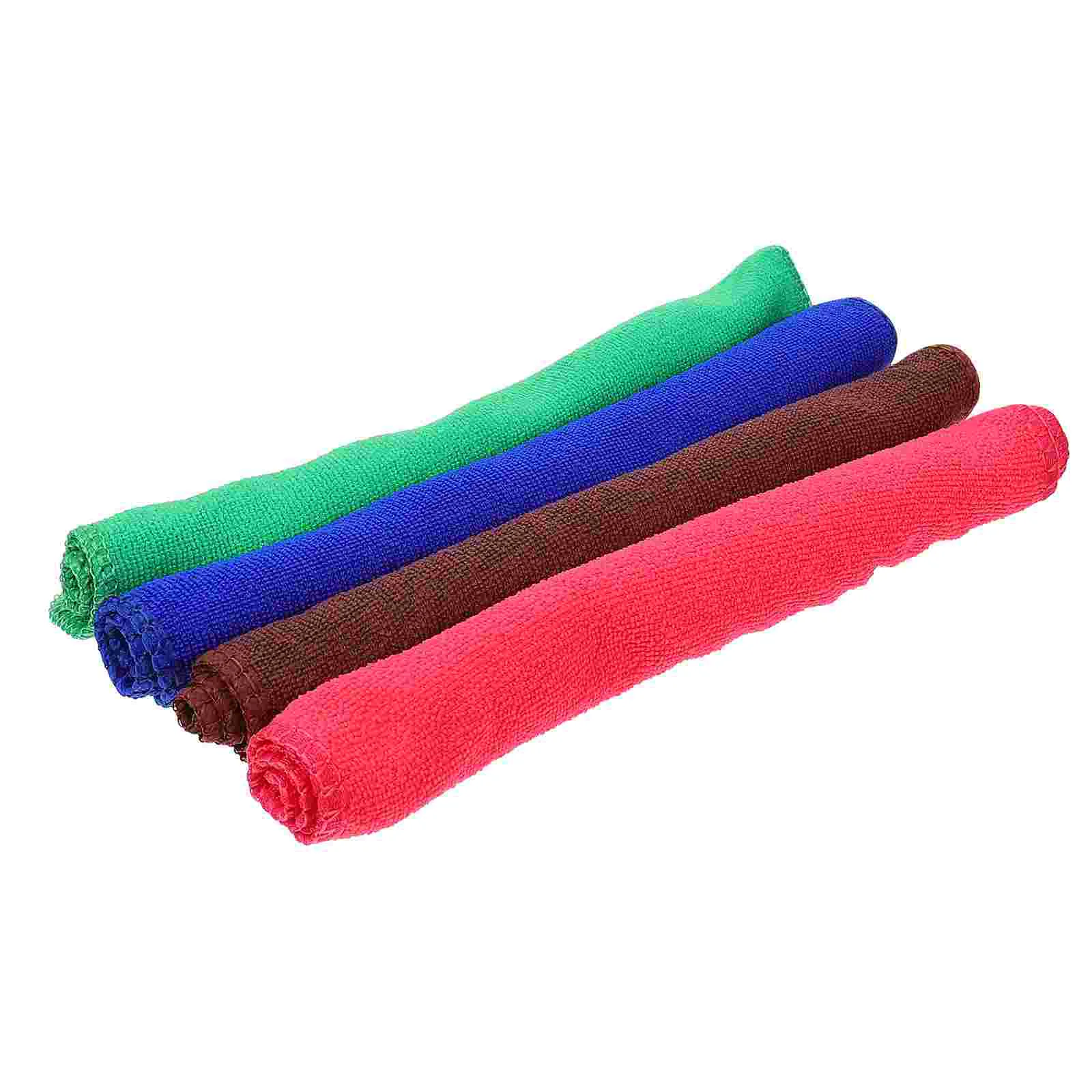 

20Pcs Kitchen Dishcloths Dish Towels Household Cleaning Cloths (Random Color)