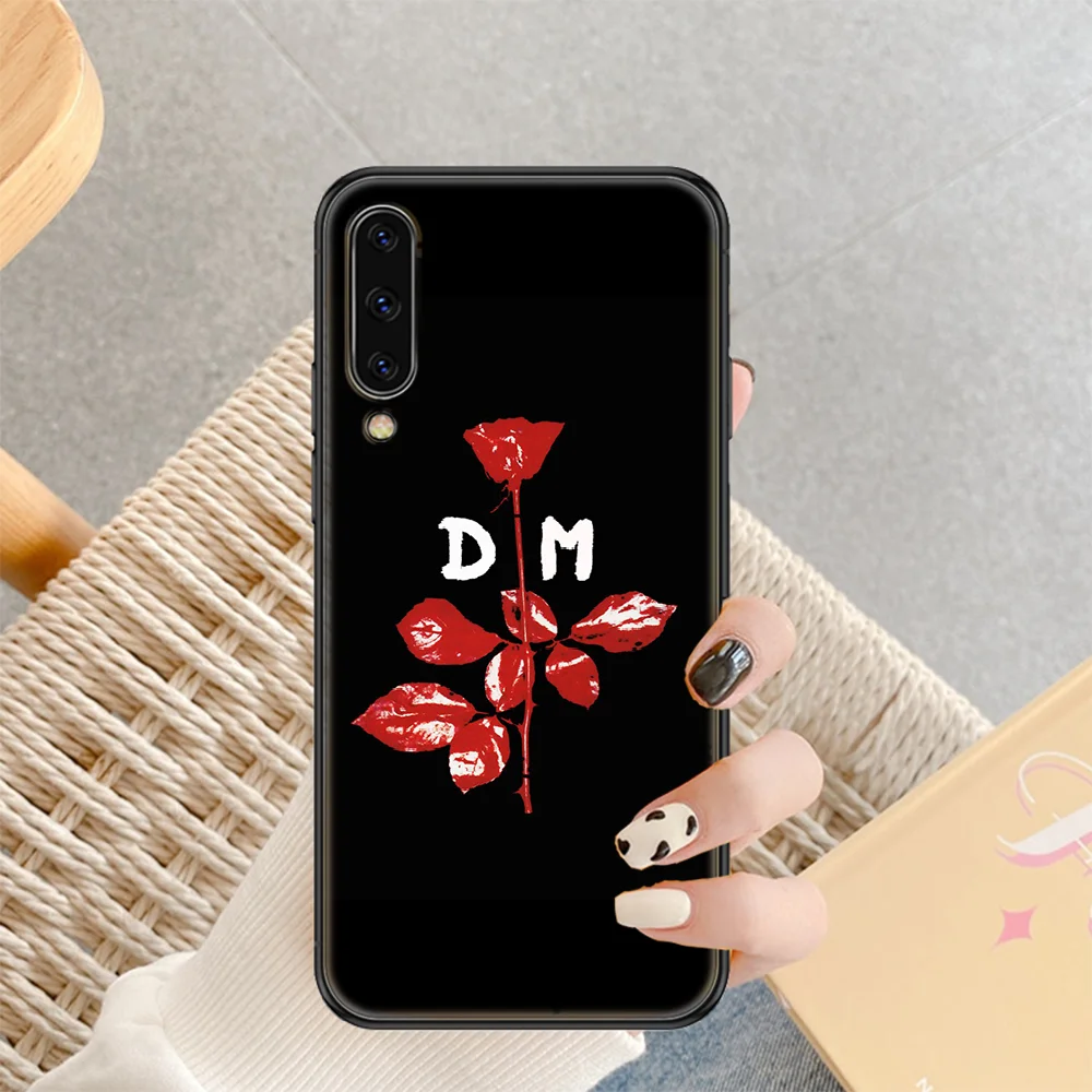 

Depeches band mode Phone case For Samsung Galaxy A 3 5 7 8 10 20 21 30 40 50 51 70 71 E S 2016 2018 4G black tpu waterproof