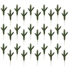 30 шт. искусственные сосновые медиаторы, рождественские сосновые иглы, стебли сосны для зелени, рождественские украшения для творчества, зимние праздники Dec