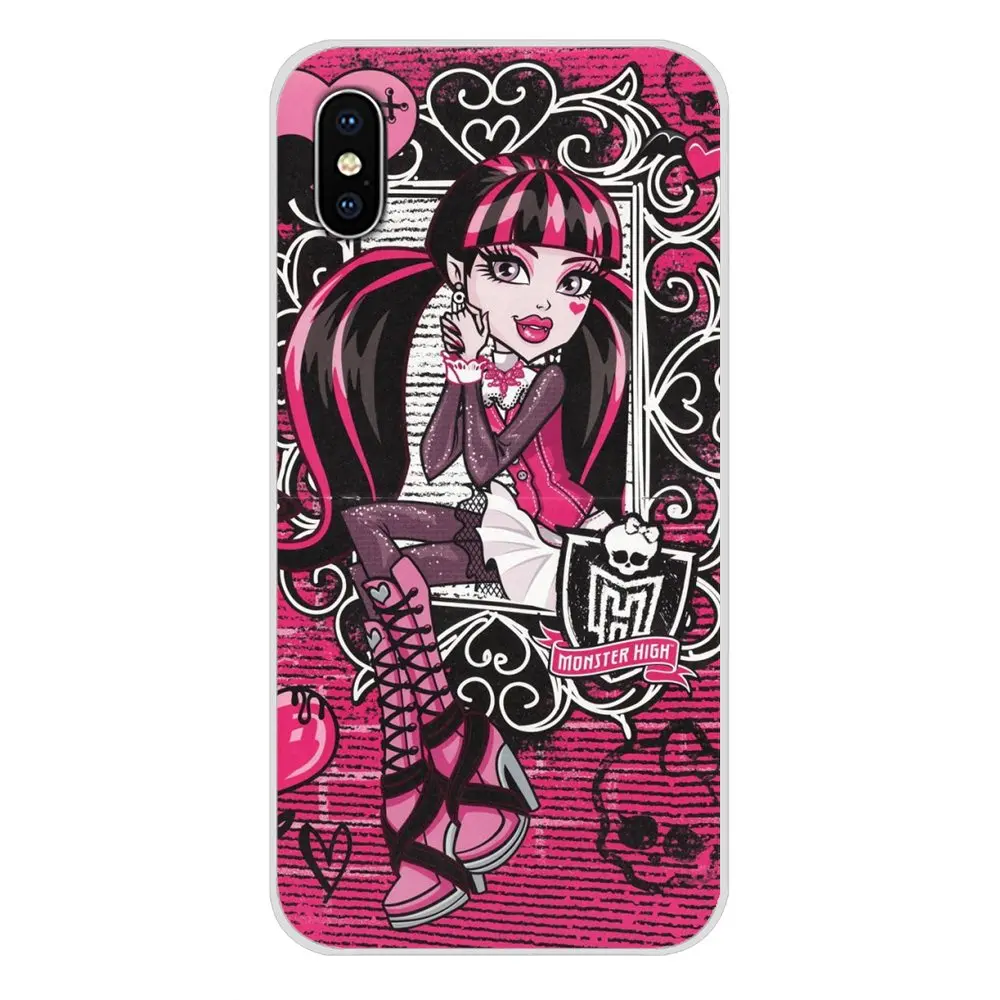 Monsters High Girl For Xiaomi Redmi 4A S2 Note 3 3S 4 4X 5 Plus 6 7 6A Pro Pocophone F1 Accessories Phone Shell Covers | Мобильные